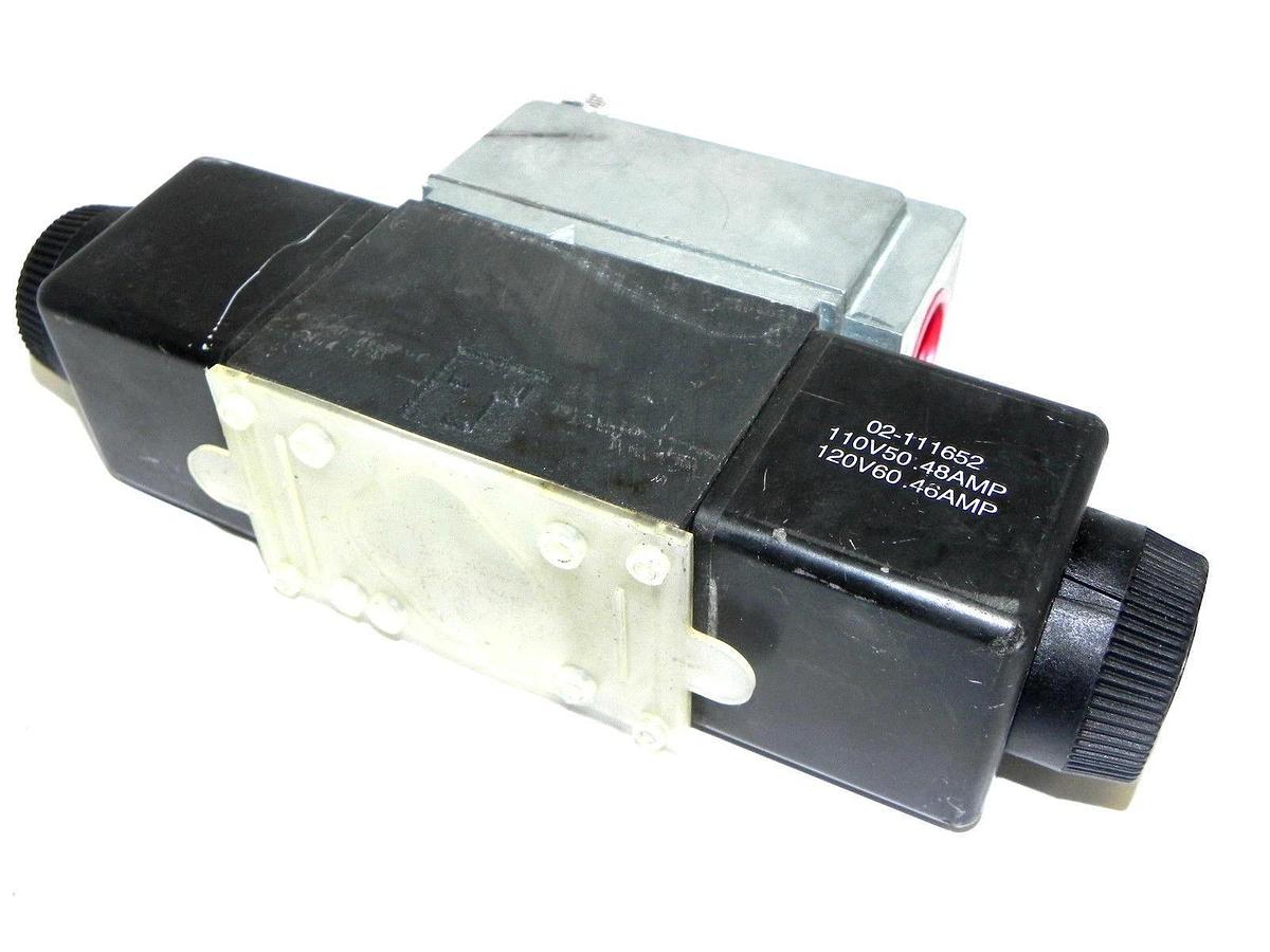 Used VICKERS DOUBLE A HYDRAULIC QM-3-C-10D1-TSP SOLENIOD VALVE QM3C10D1TSP