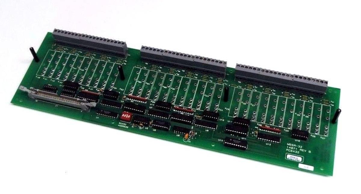 Used KEITHLEY MSSR-32 RELAY BOARD 32 CHANNEL 14071 REV B PC6432 MSSR32