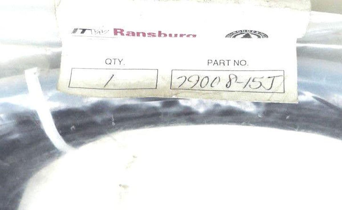 Used NEW ITW RANSBURG 79008-15J LOW VOLTAGE CABLE FOR EVOLVER 202 / POWER SUPPLY