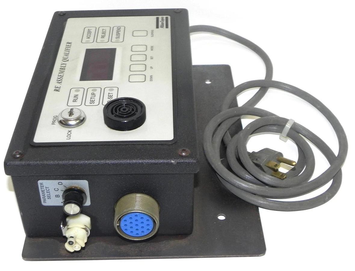 Used ATLAS COPCO RE ASSEMBLY QUALIFIER 9810-7050-04 REV. P-147