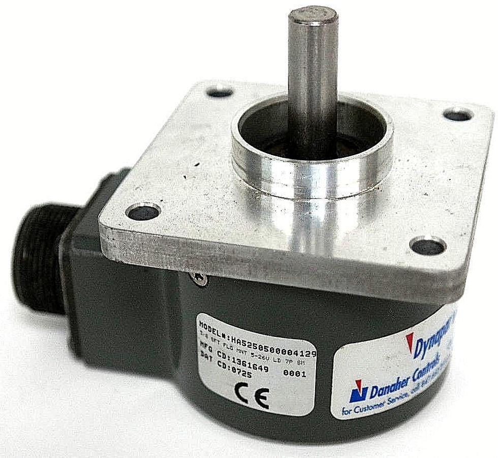 Used DYNAPAR DANAHER CONTROLS HA5250500004129 INCR. ENCODER MFG CD: 1361649