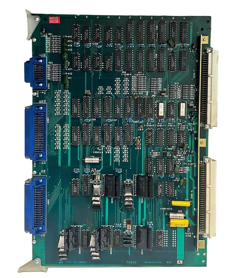 Used MITSUBISHI FX63A / BN624A241H02 MAZAK CONTROL BOARD MAZATROL M2 USNP
