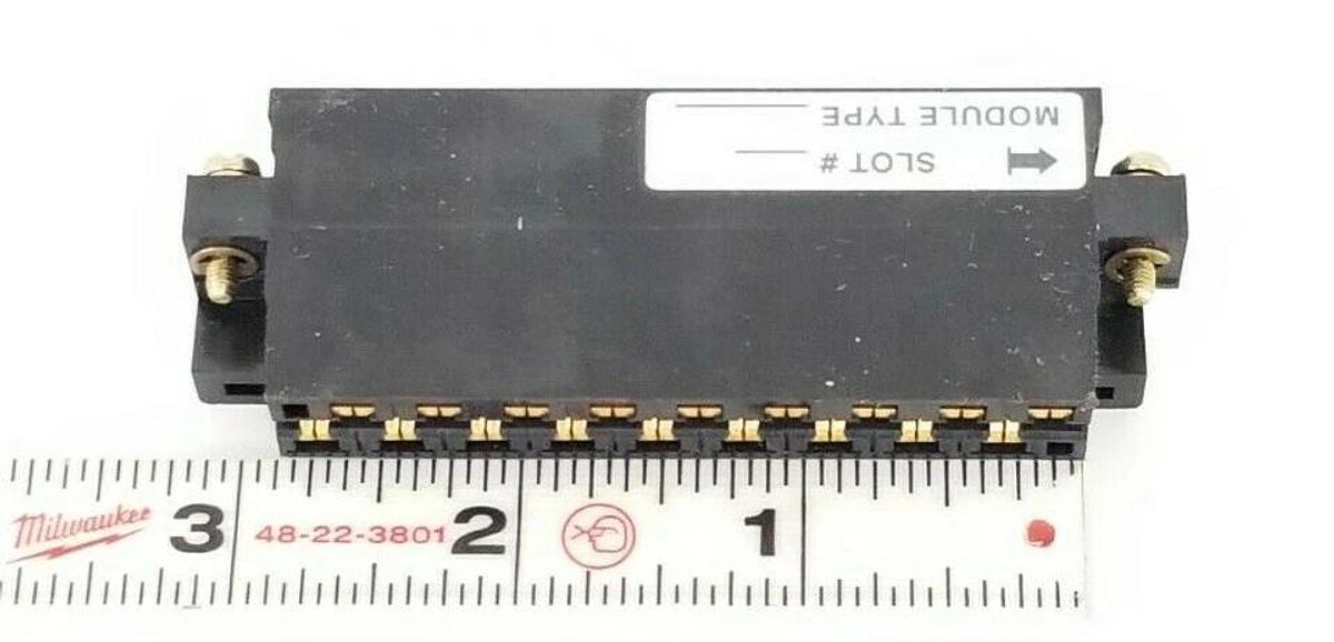 FUJIKURA DDK DDK18-B TERMINAL BLOCK PLUG CONNECTOR, 18 POSITON, BLACK, DDK18B
