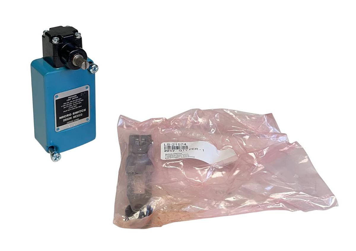 Used HONEYWELL MICRO SWITCH 201LS3 PRECISION LIMIT SWITCH 120/240/480VAC 10A NSMP
