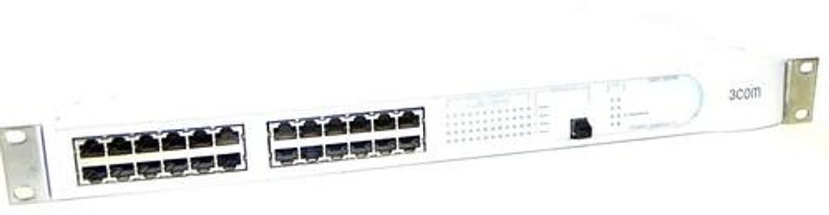 Used 3COM 3C16987A NETWORK SWITCH SUPERSTACK 3 SWITCH 3300-SM 24PORT