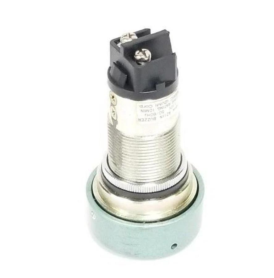 Used IDEC IZUMI CORP. AZIIN BUZZER MODULE 110V 50/60HZ, 10 MIN. RATING