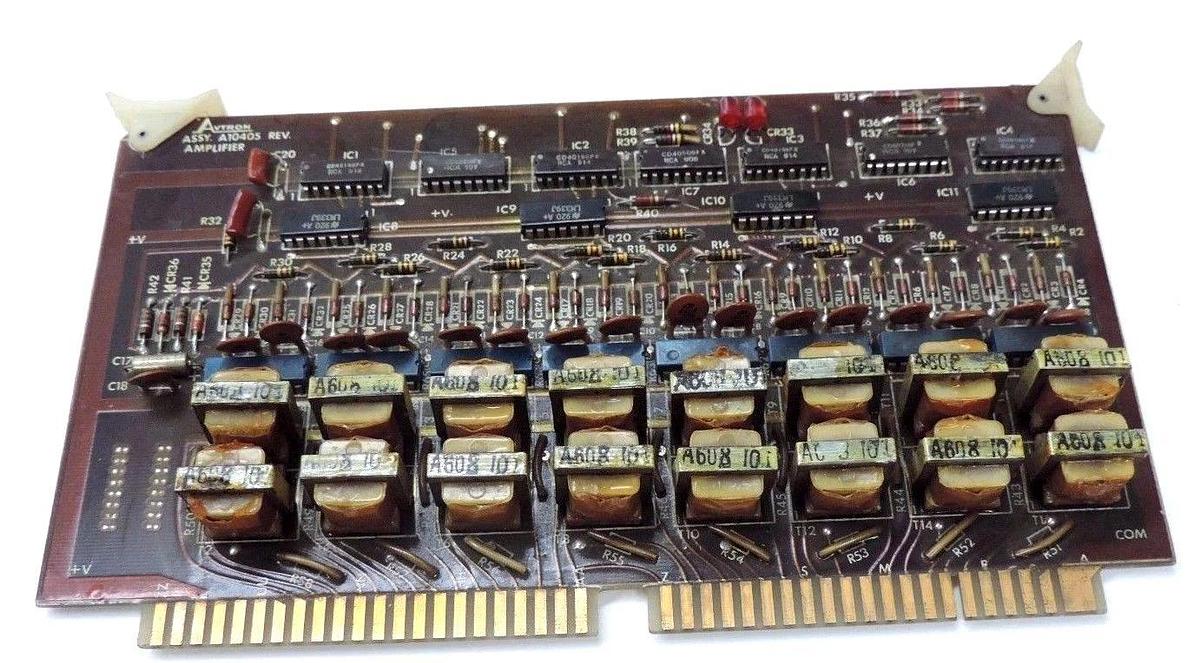 Used AVTRON ASSY. A10405 AMPLIFIER BOARD