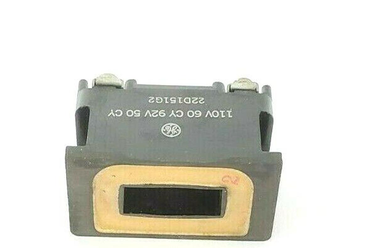 Used NEW GENERAL ELECTRIC 22D151G2 CONTACTOR COIL 92/110V, 50/60CY