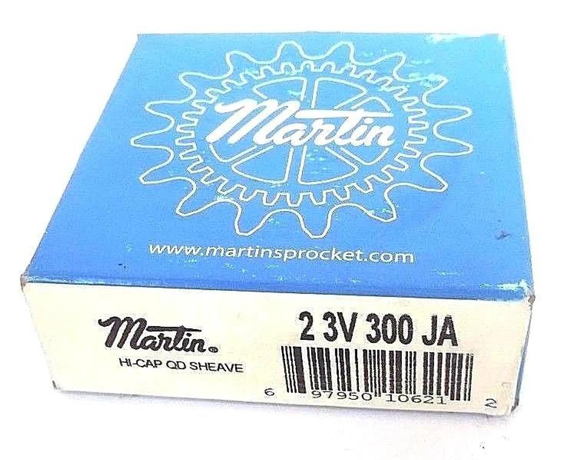 Used NIB MARTIN 2 3V 300 JA HI-CAP QD SHEAVE 23V300JA, 2-3V-300-JA