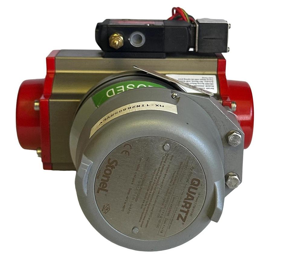 NEW TRIAC CONTROLS 2R80SR6LT SPRING RETURN ACTUATOR W/ StoneL QX2VE02SGA SWITCH
