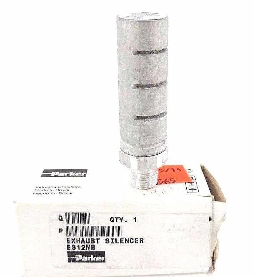 Used LOT OF 5 NEW PARKER ES12MB EXHAUST SILENCERS