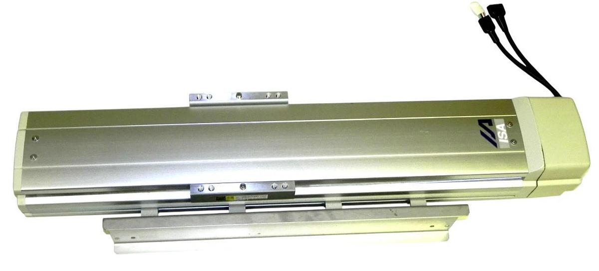Used IAI ISA-LXM-I-200-20-500-T1-S-AQ INTELLIGENT ROBOT ACTUATOR STROKE: 500mm USPI