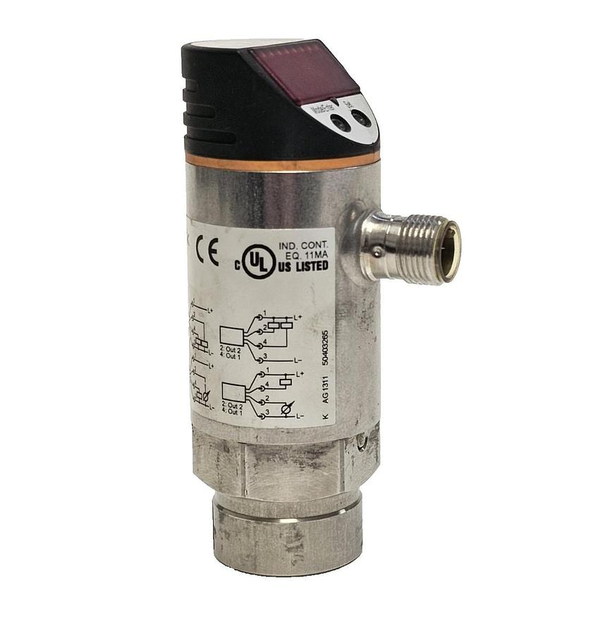 Used IFM PN2209 PRESSURE SENSOR -14.5 TO 14.5 PSI IO-LINK 4-20 MA
