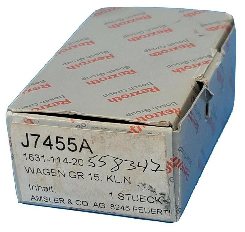 Used NIB REXROTH BOSCH R163111424 BALL RUNNER BLOCK 1631-114-20