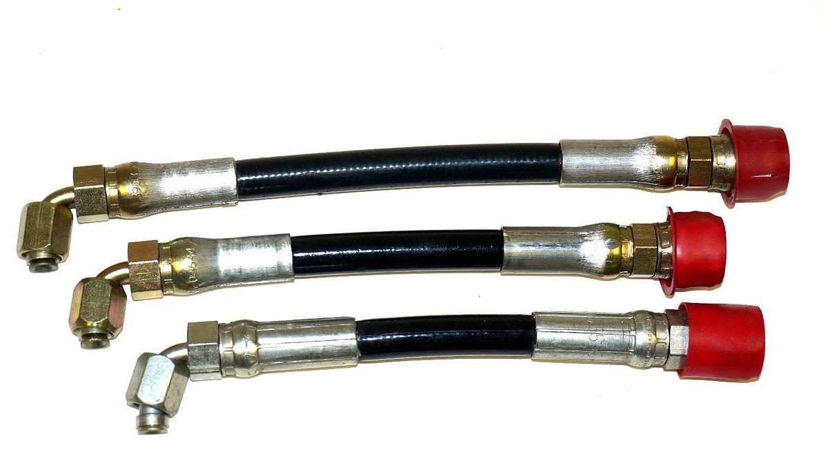 Used LOT OF 3 NEW CROWN LIFT 064253-029 HOSE ASSEMBLY 064253029