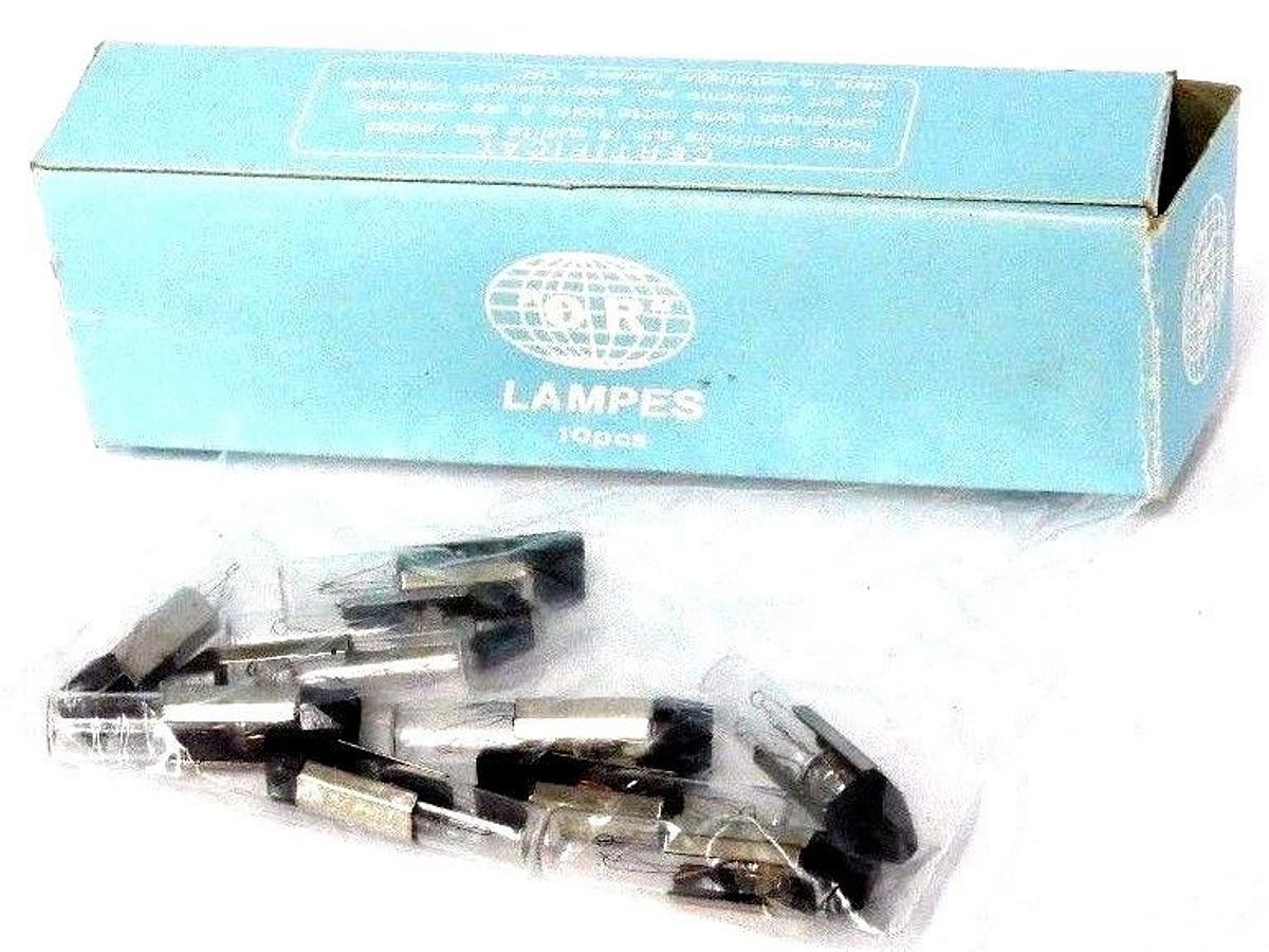 BOX OF 10 NEW O.R. 120PSB LAMPES 120V3W