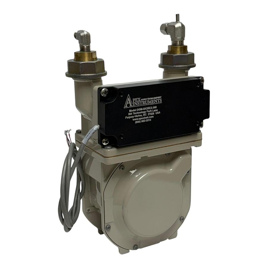 Used Apex Instruments DGM-SK25EX-360 Dry Gas Meter Source Testing Equipment - NSNP