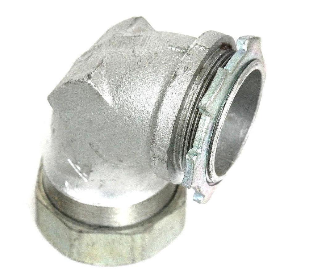 Used NIB APPLETON ST-90200 90 DEG ELBOW CONNECTOR FOR LIQUID TIGHT FLEXIBLE CONDUIT