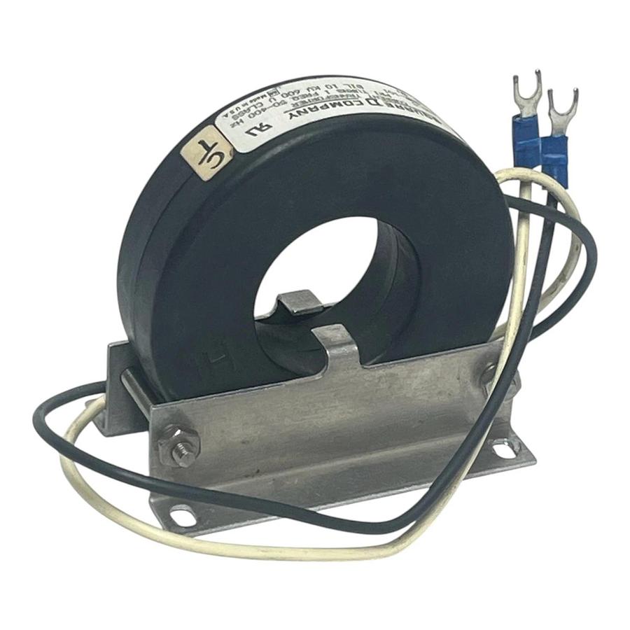 Used Square D 5NR-101 Current Transformer 100:5 Ratio w/ Mounting Bracket