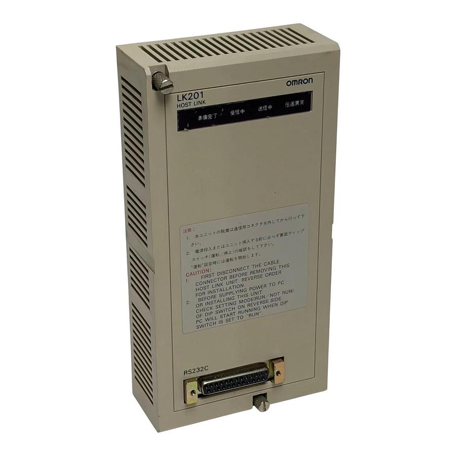 Used Omron Sysmac C120-LK201-V1 3G2A6-LK201-V1 Host Link Unit RS232C Module