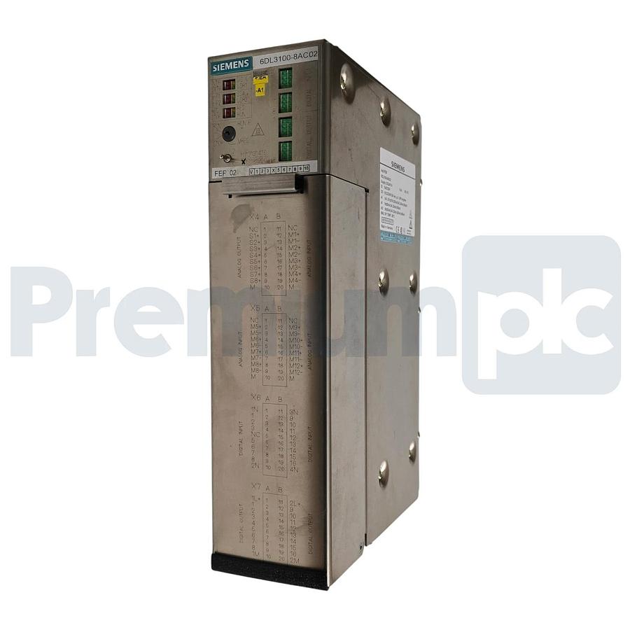 Used Siemens 6DL3100-8AC02 SIMATIC AddFEM Front End Module with FEF PoCo (positioner)