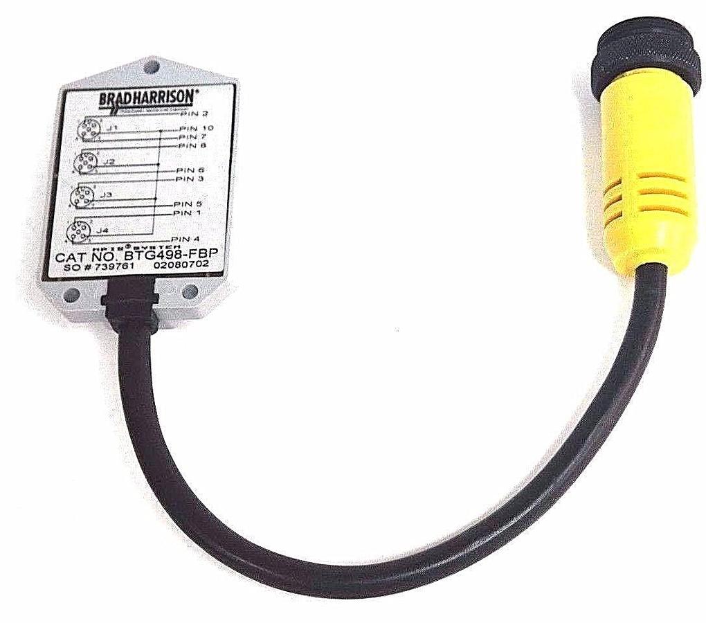 Used NEW BRAD HARRISON BTG498-FBP MULIT-PORT INTERCONNECT SYSTEM BTG498FBP