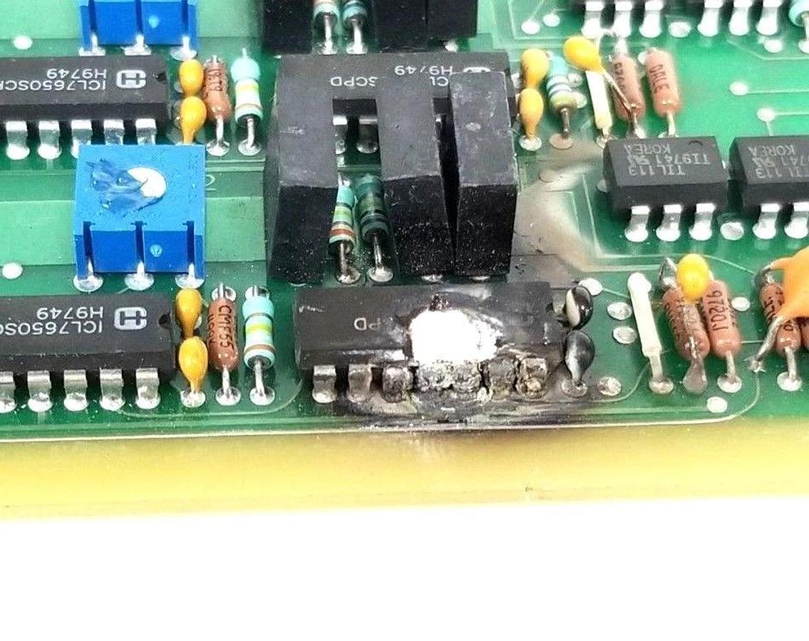 Used DAYTRONIC 10A63-2 DUAL VOLTAGE CONDITIONER CARD 73701.5 10A632 (FOR PARTS)
