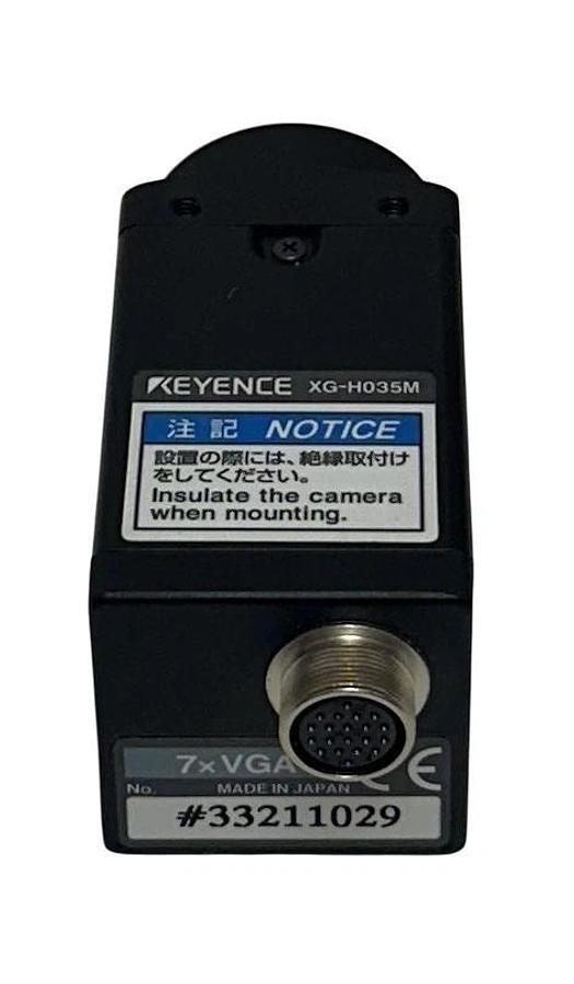 Used KEYENCE XG-H035M / XGH035M DIGITAL HIGH-SPEED CAM BLACK/WHITE 7x VGA XG USNP