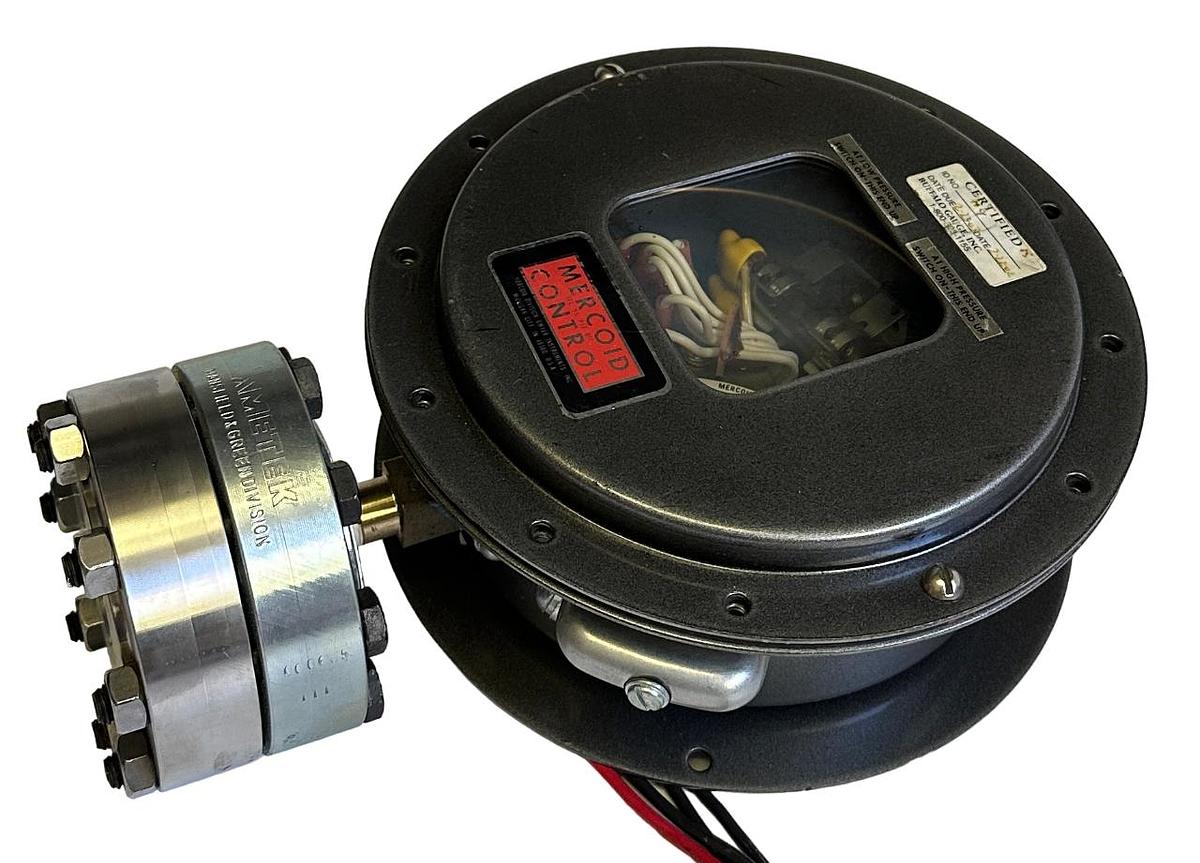 Used MERCOID DAW-43-804-23E / DAW4380423E BOURDON TUBE PRESSURE SWITCH TYPE SB SEAL
