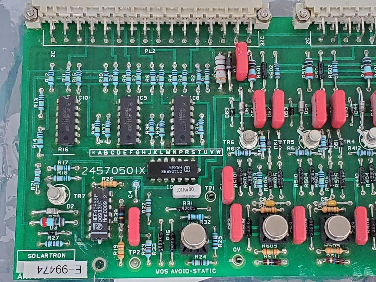 Refurbished SOLARTRON 24570501X CONTROL BOARD 24579501X 9295C (REPAIRED)