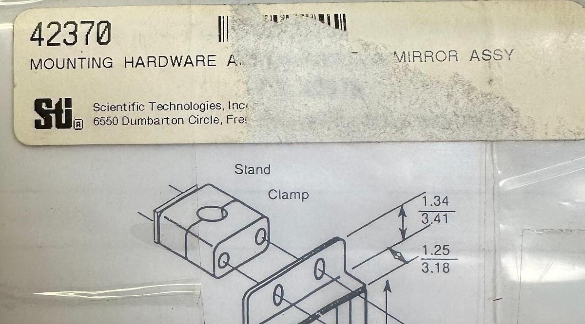 Used NEW STI 42370 MIRROR ASSEMBLY MOUNTING HARDWARE