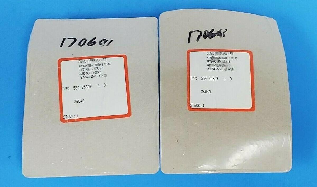 LOT OF 2 NEW GEMO TYP: 554 25S09 1 0 KITS 55425S0910, 36040