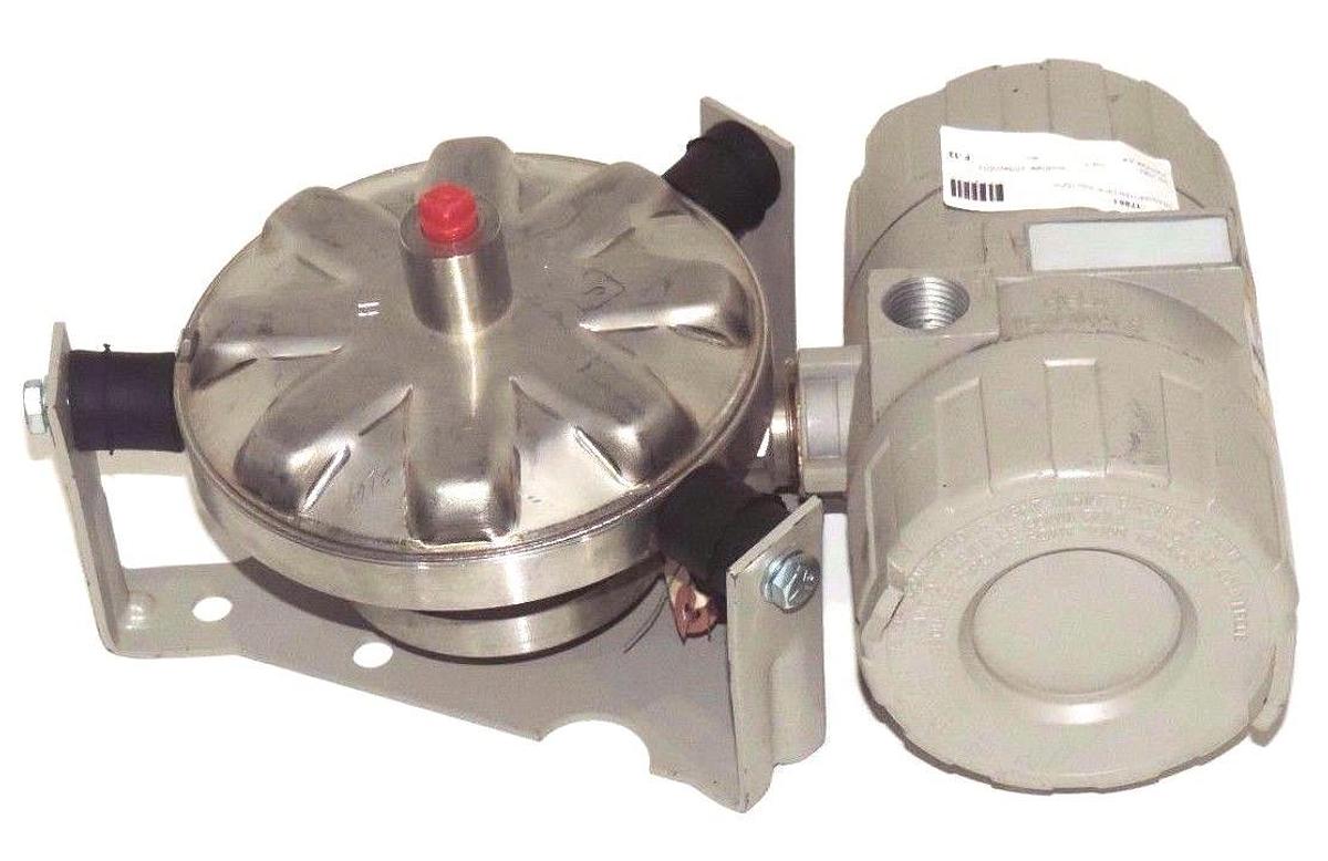 Used BAILEY BC12611350 DIFF PRESSURE TRANSMITTER 6"H2O W/ 25710006IWG TRANSDUCER 9/39