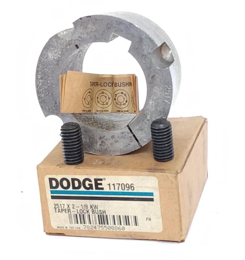 Used NIB DODGE 117096 TAPER LOCK BUSHING 2517 X 2 1/8 KW
