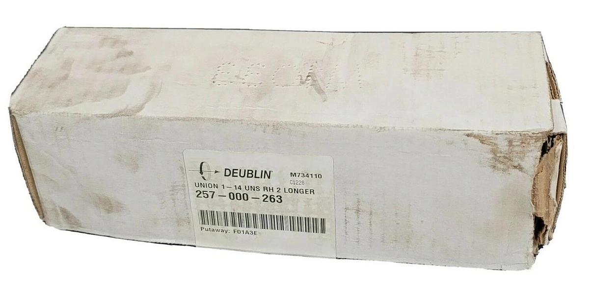 NEW DEUBLIN 257-000-263 ROTARY UNION 257000263 M734110