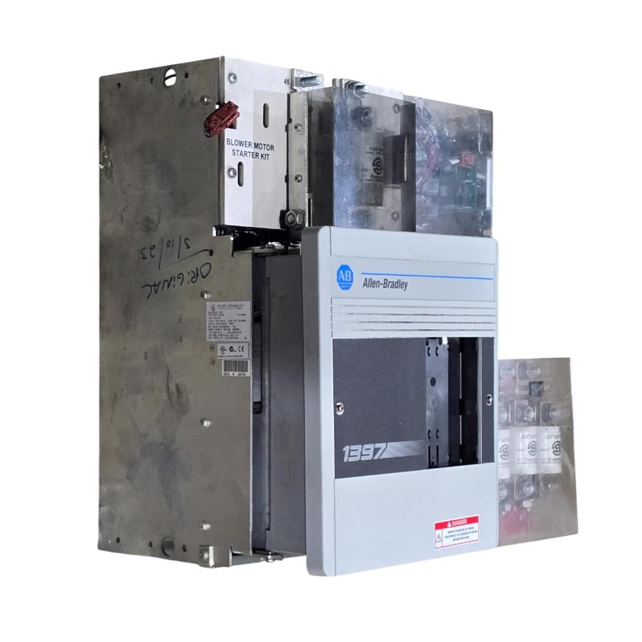 Used ALLEN BRADLEY 1397-B150R DC DRIVE 75/150HP IN:230/460VAC OUT:240/500VDC USPI