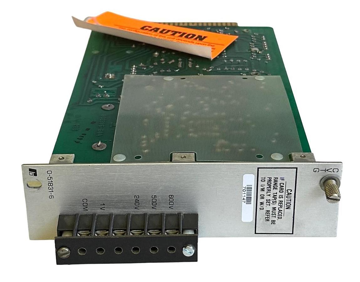 Refurbished REPAIRED RELIANCE ELECTRIC 0-51831-6 / 0518316 CVTG VOLTAGE TRANSDUCTOR BOARD