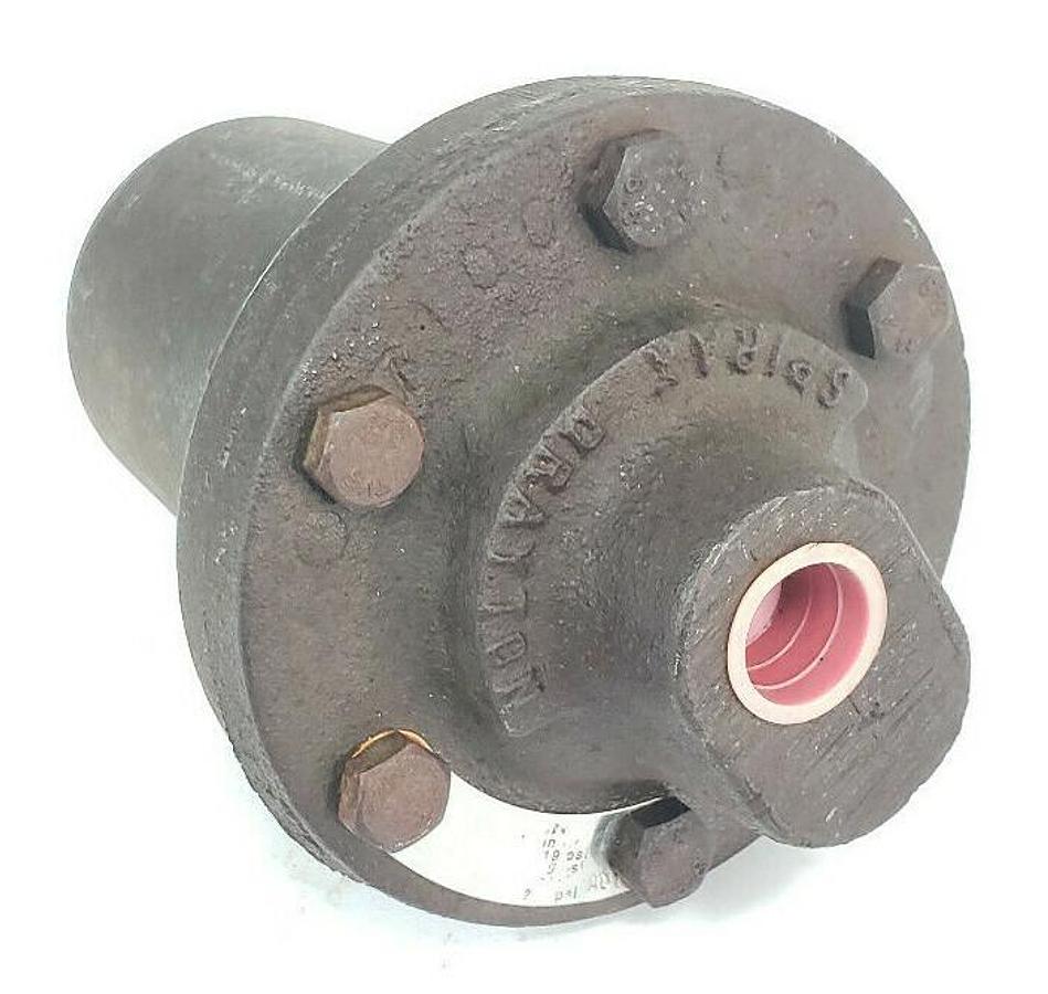 Used SPIRAX SARCO 211/7 CAST IRON INVERTED BUCKET STEAM TRAP 1/2"NPT 200PSI 13.8BAR