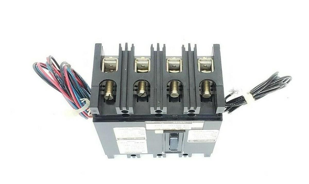Used WESTINGHOUSE 80E7390 CIRCUIT BREAKER ASSY FB BKR 4P 100A 40C 600VAC 1A1B