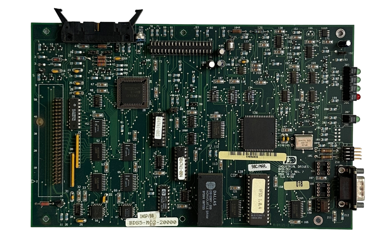 Used MITSUBISHI BDS5-MC2-20000 / BDS5MC220000 CONTROL BOARD BDS5-MC2 A-84121-2 REV. 7