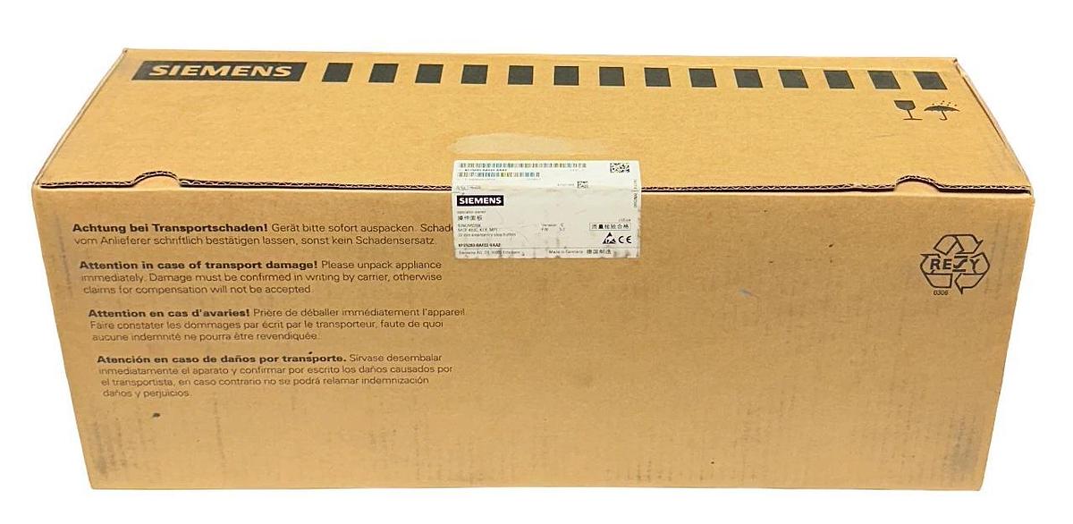 Used Siemens 6FC5203-0AF22-0AA2 | 6FC52030AF220AA2 SINUMERIK MCP 483C MPI Panel NSFS