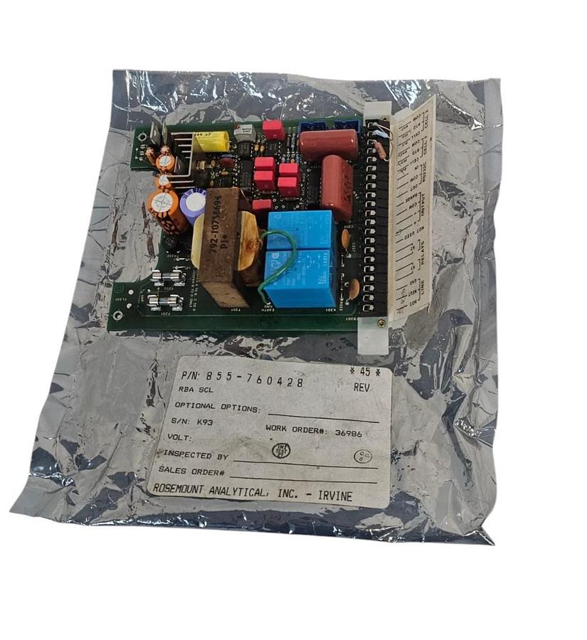 Used ROSEMOUNT 855-7760428 DISPLAY CONTROL BOARD 758834