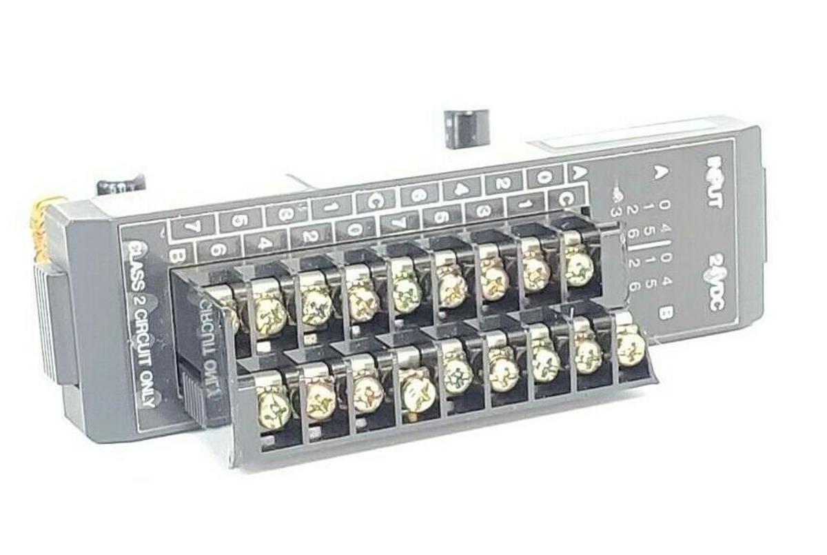 Used GE FANUC IC610MDL107B 24VDC SINK LOAD INPUT MODULE 16 CIRCUITS