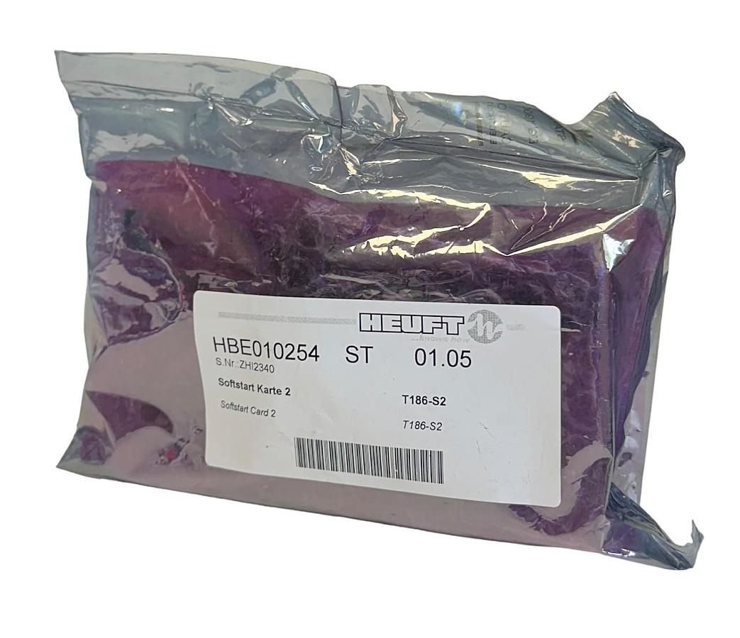 Used NEW SEALED HEUFT HBE010254 ST 01.05 SOFT START CARD 2 T186-S2 OEM NSFS