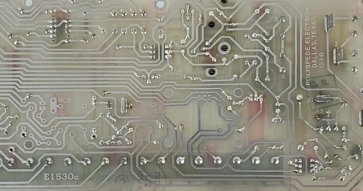 Used POLYSPEDE E1530-032 INTERFACE BOARD E1530032, E1530