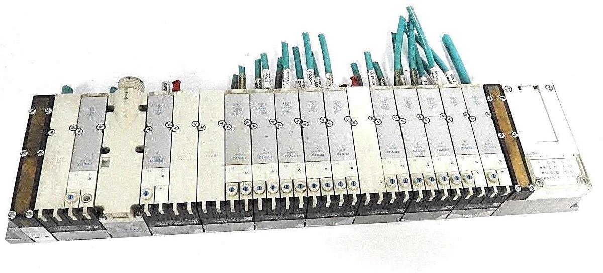 Used FESTO 537962, 537953, MPA-FB-SP-7/8-V-4POL, 537952, VMPA2-FB-EMG-4, MPA-CPI-VI
