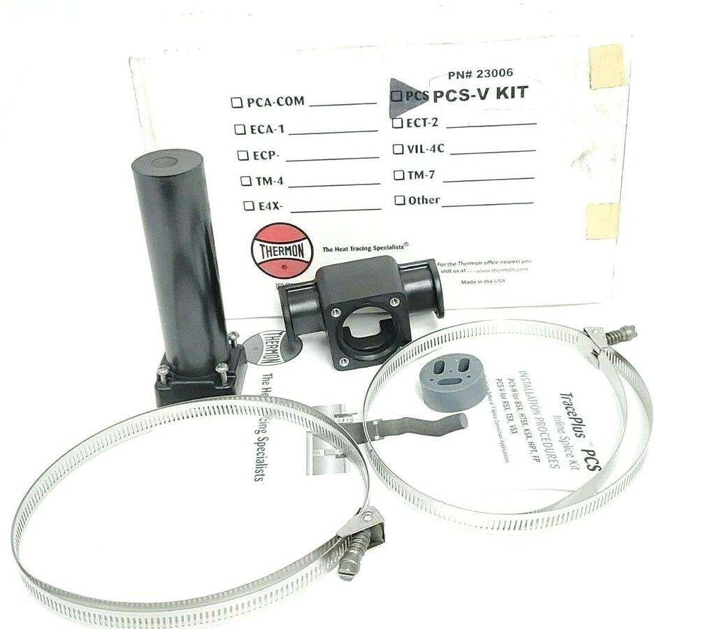 NIB THERMON PCS-V KIT TRACEPLUS INLINE SPLICE KIT PN: 23006 PCSV