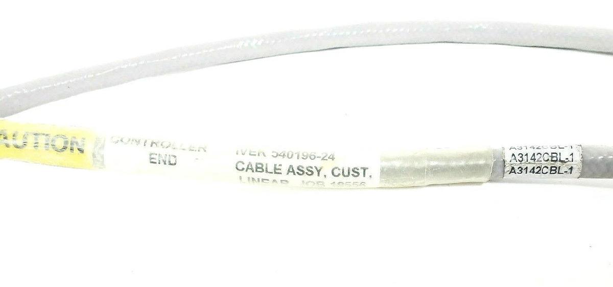 Used IVEK 540196-24 CABLE ASSEMBLY A3142CBL-1 54019624