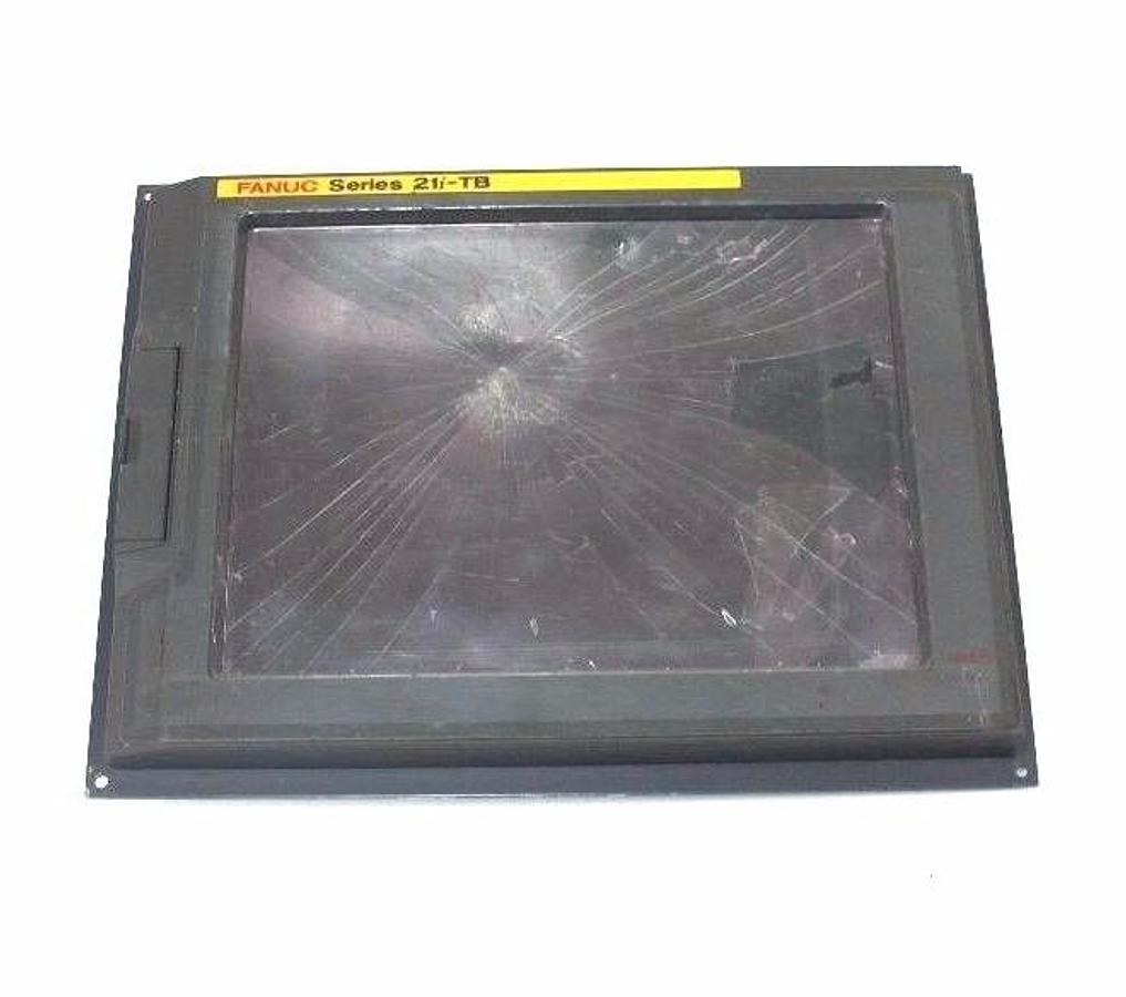 Used FANUC A02B-0281-D081 SERIES 21I-TB TOUCH PANEL LCD UNIT