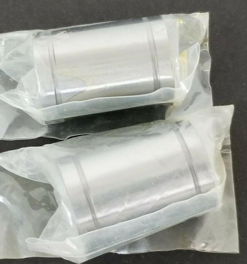 Used LOT OF 2 NIB BARDEN LINEAR BEARINGS, ~1/2" ID X 7/8" OD X 1-1/4" L